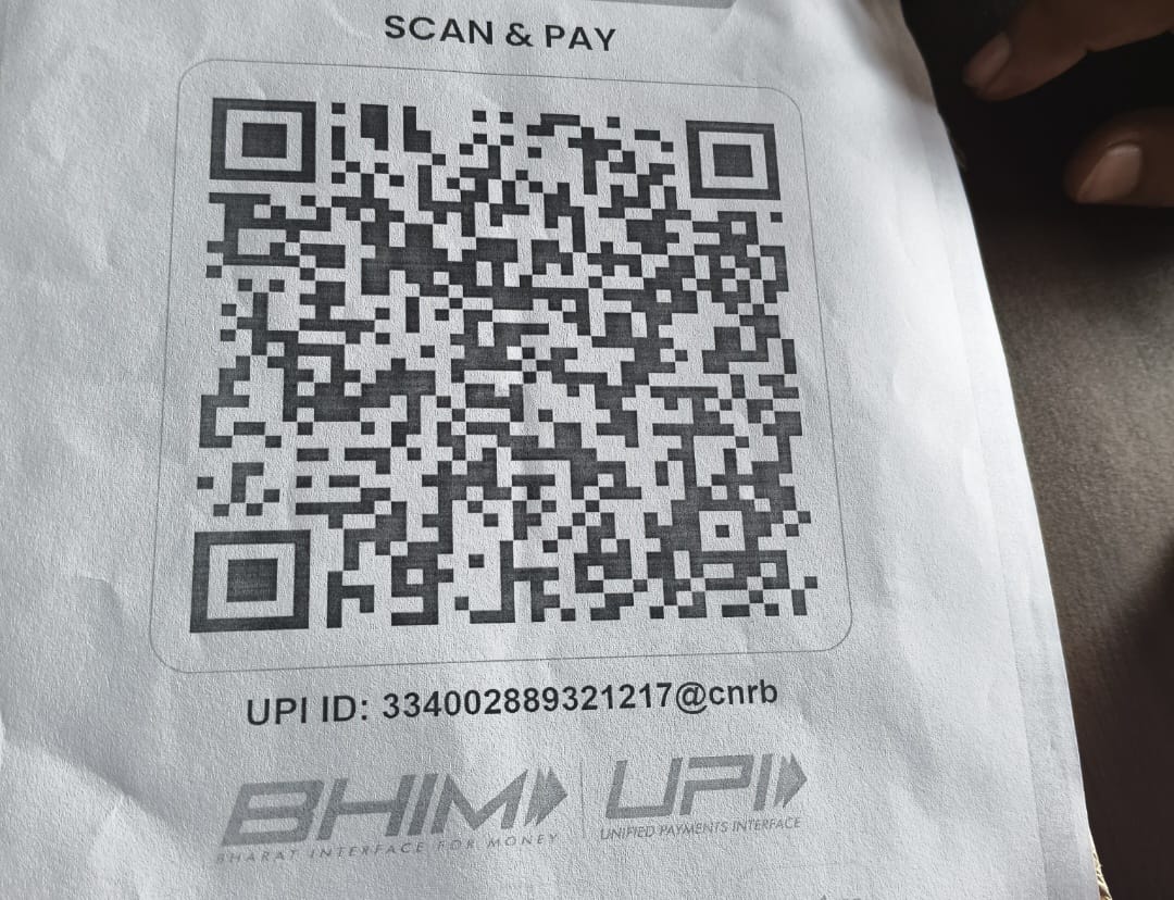 BJSF Official UPI QR Code